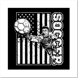 USA Soccer Player Posters and Art